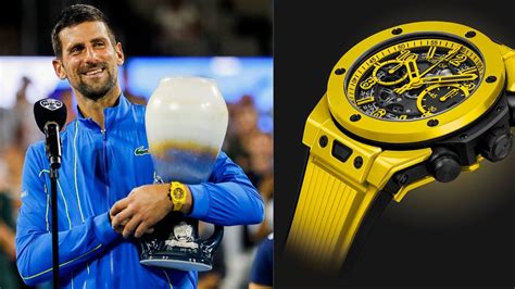 novak djokovic watch sponsor|swiss watch company hublot.